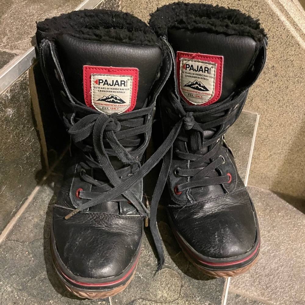 Black Mens Pajar Winter Boots Smoke Free Pet Free home